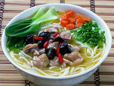 沾水米线